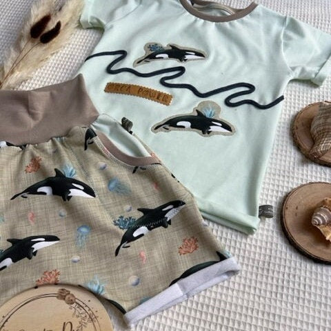 Babyset I Babyoutfit I maritim I personalisierbar I Gr. 62 - 128