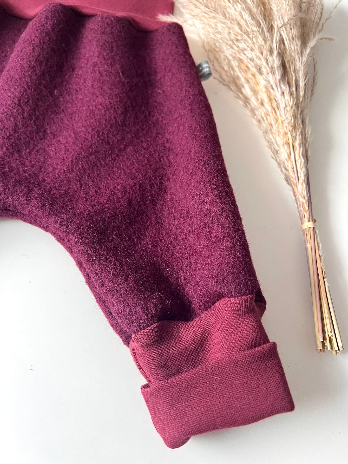 Walkhose aus 100% Schurwolle | handgenähte Kinderhose | Wollwalk Hose | Warm & Atmungsaktiv | 9 Farben | Handmade Unikat I 44 - 122