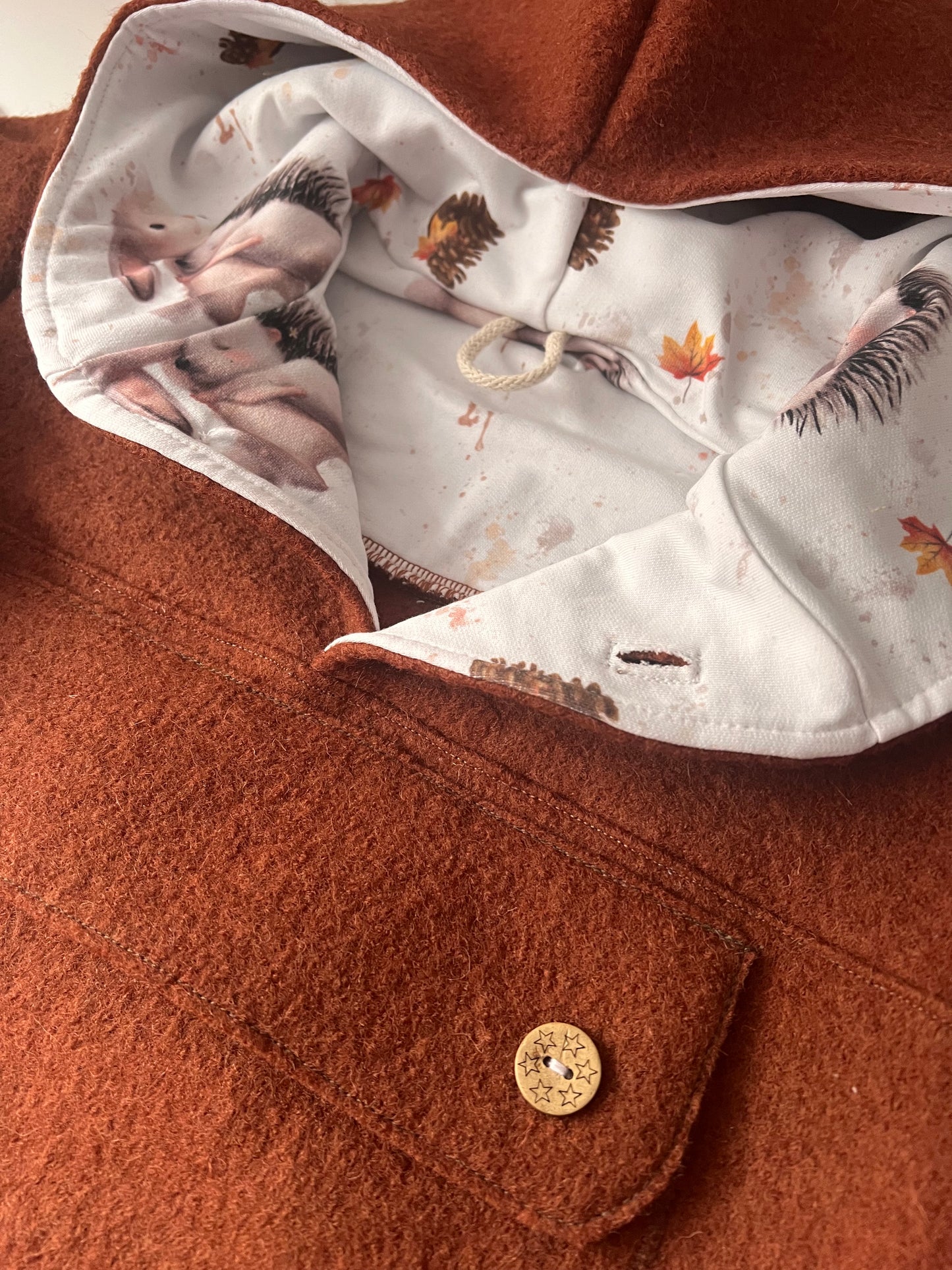 Walk Hoodie // Outdoor Hoodie // Schlupfjacke Kinder // Windbreaker Kinder// Gr. 56 - 134 // in 9 Walkfarben und 27 Kombifarben bestellbar 9 Walkfarben und 27 Kombifarben bestellbar