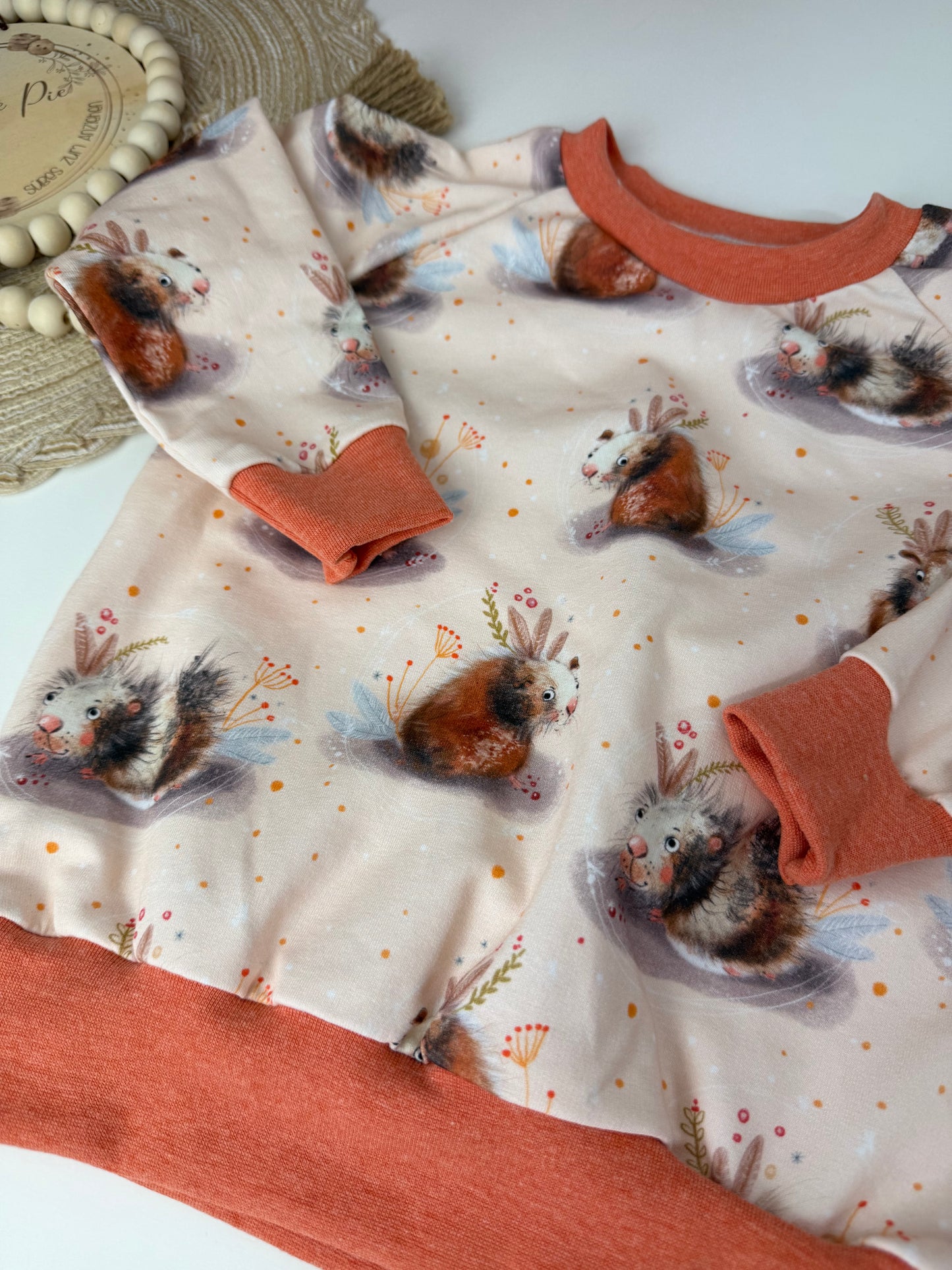 SOFORTKAUF Gr. 86 Baby Sweater Meerschweinchen
