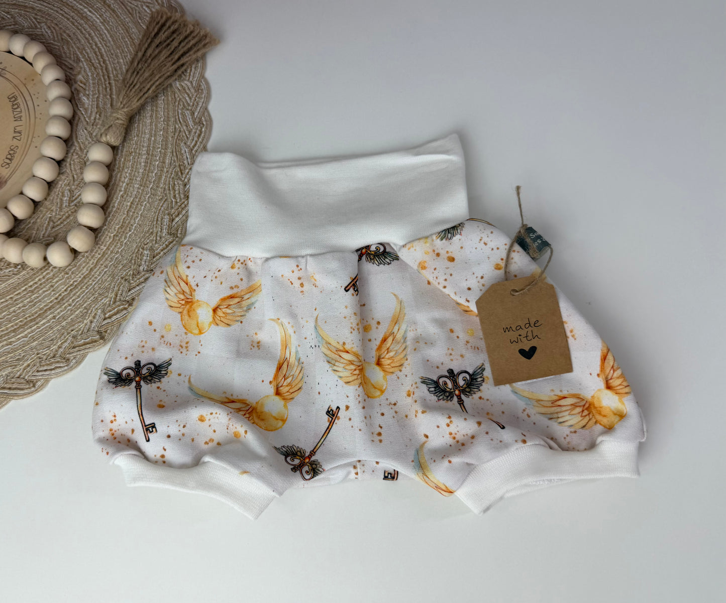 SOFORTKAUF Gr. 56 Kurze Baby Pumphose Schnatz
