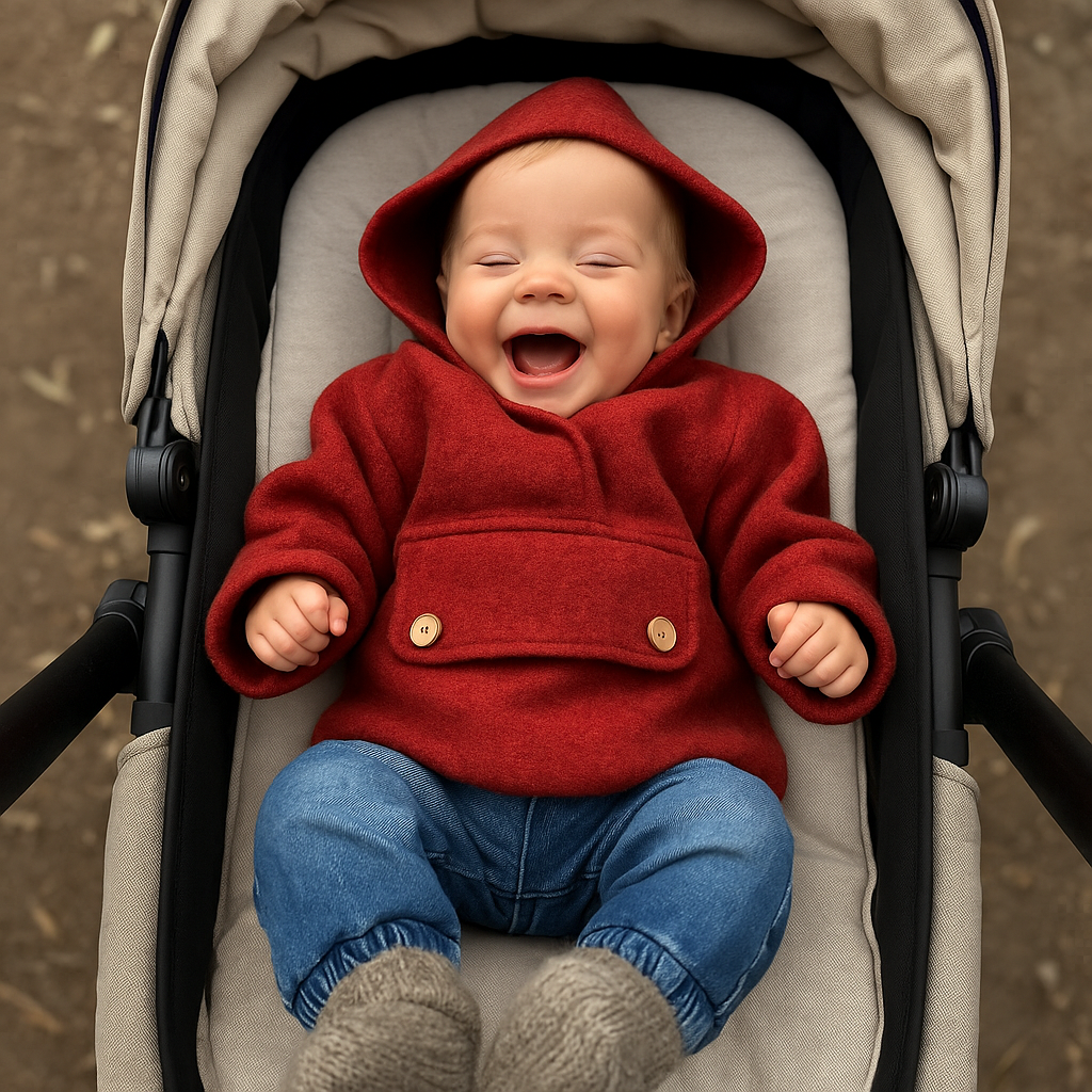 Walk Hoodie // Outdoor Hoodie // Schlupfjacke Kinder // Windbreaker Kinder// Gr. 56 - 134 // in 9 Walkfarben und 27 Kombifarben bestellbar 9 Walkfarben und 27 Kombifarben bestellbar