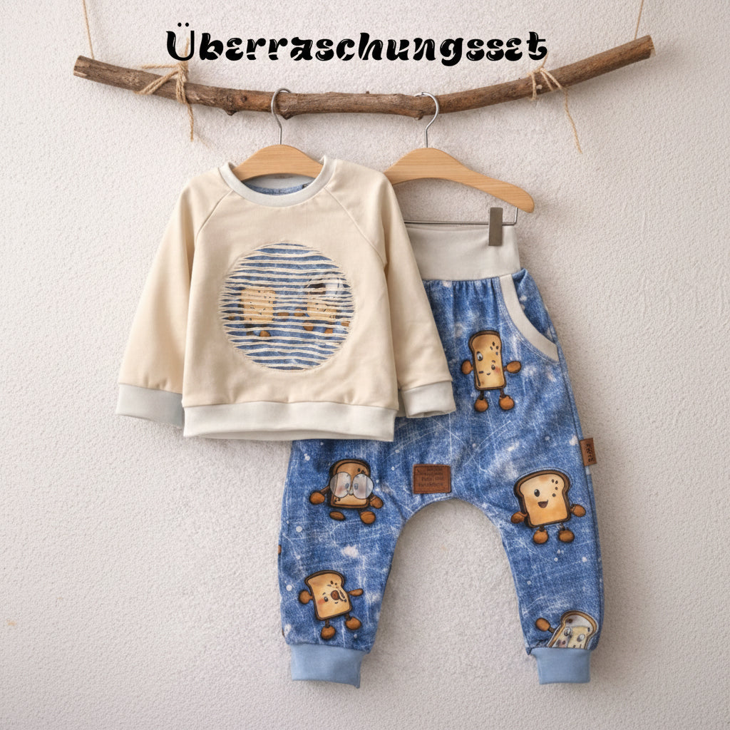 Überraschungs-Set Kinder | Baby Set Handmade Größen 62-134 | Mädchen, Junge oder Unisex