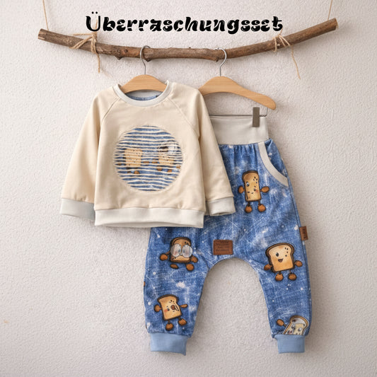 Überraschungs-Set Kinder | Baby Set Handmade Größen 62-134 | Mädchen, Junge oder Unisex